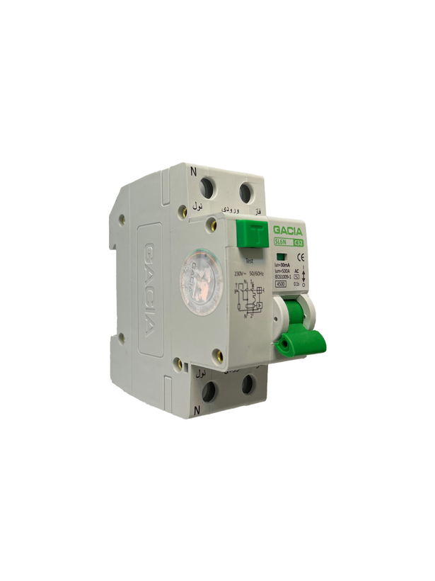 محافظ جان RCBO مدل SL6N 1P32