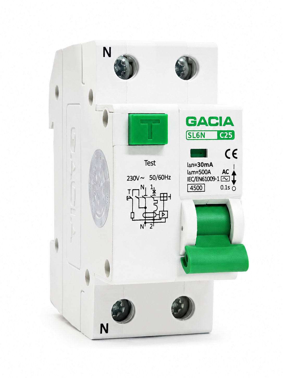 محافظ جان RCBO مدل  SL6N1P25